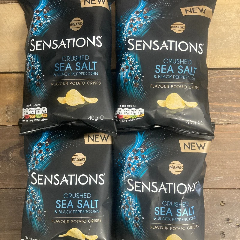 - Postoperative pet anti-licking Elizabethan collar6x Walkers Sensations Salt & Black Peppercorn Crisps Bags (6x40g) - Postoperative pet anti-licking Elizabethan collar6x Walkers Sensations Salt & Black Peppercorn Crisps Bags (6x40g)