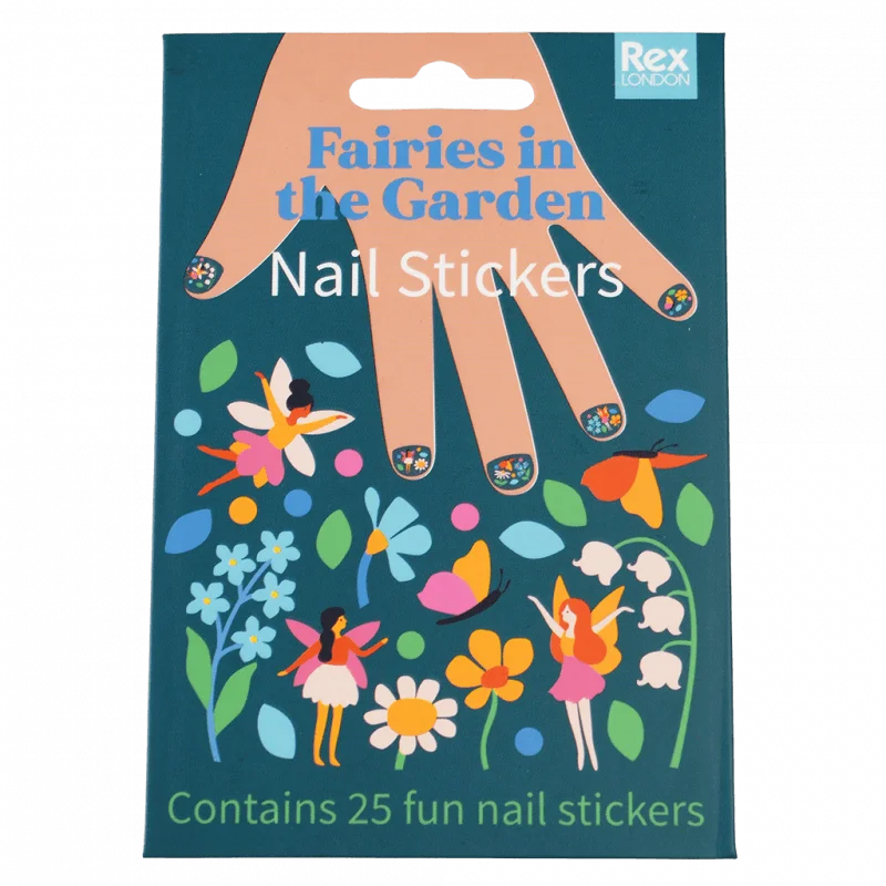 - Cat nail clippers with LED lightsFairies in the Garden Nail Stickers for Children