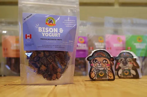    - Affordable cat food with good quality  Nammy Treats Bison & Yogurt