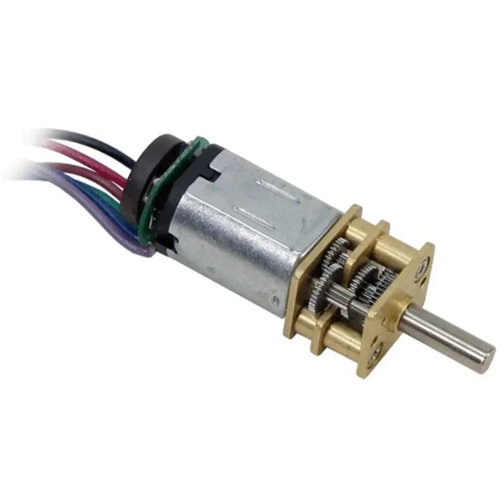 ---Premium N20 Gear Motor 298:1 Ratio, 90 RPM, w/ Encoder
