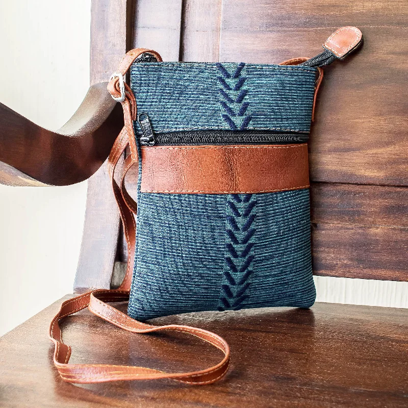 - Pet fence foldable indoorComalapa Connection Blue and Teal Cotton and Leather Shoulder Bag
