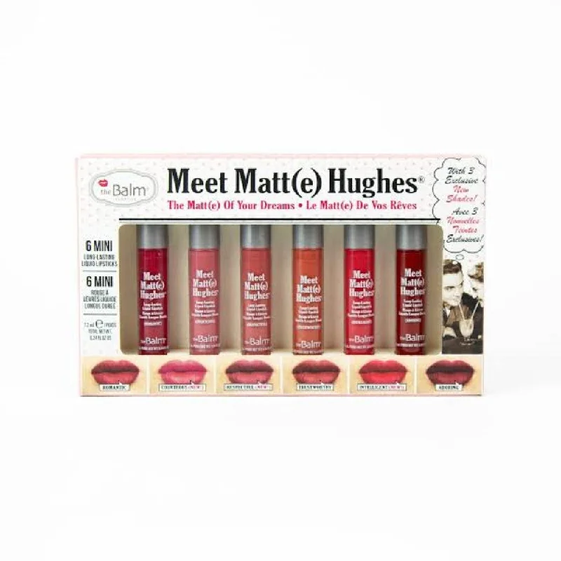 - Natural latex pet mattressTHE BALM MEET MATTE HUGHES MINI LIP SET VOL12