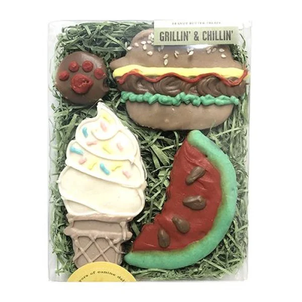 Grillin' & Chillin'  BBQ Box Dog Treats