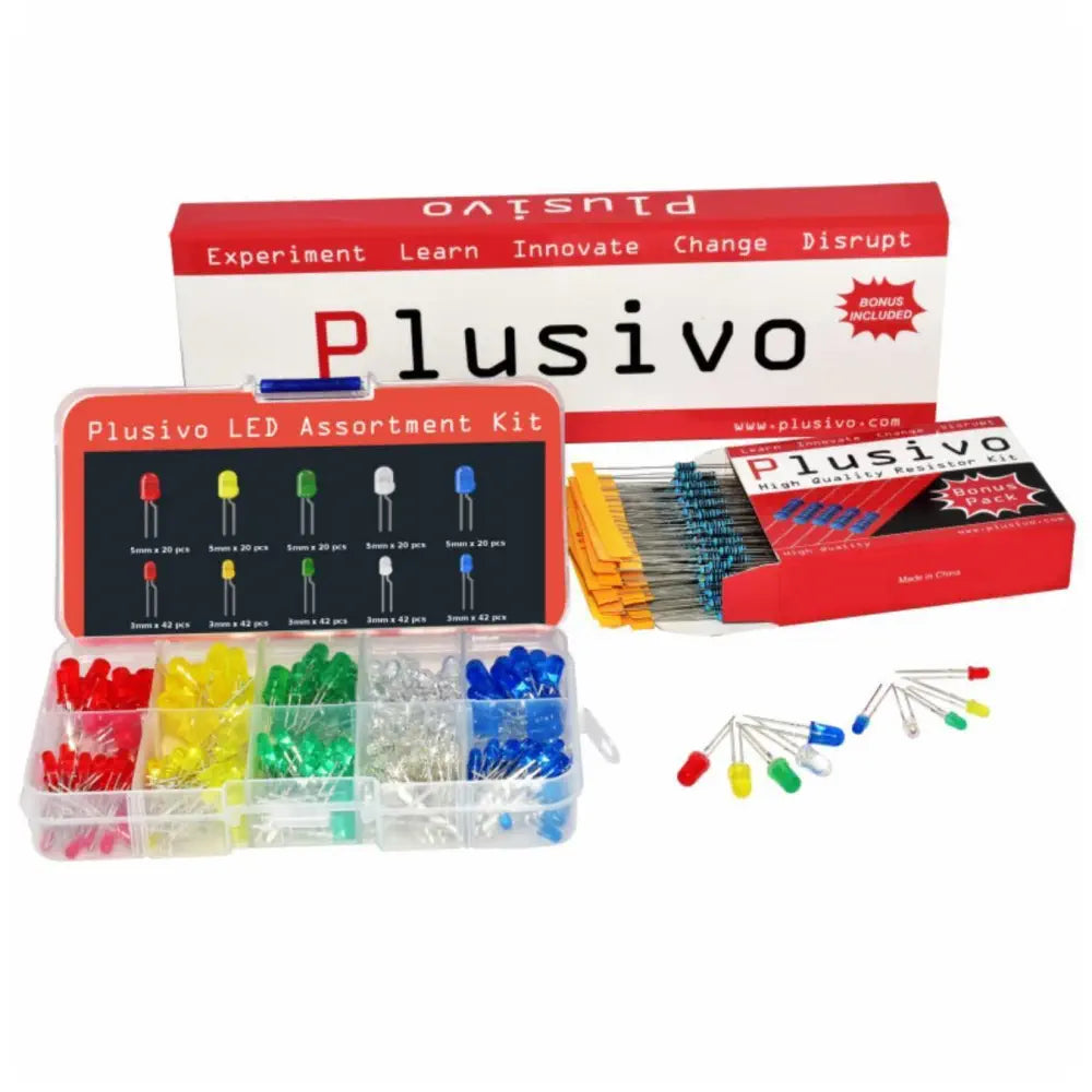 - Dog anti-slip matPlusivo Diffused LED Assortment Kit w/ Bonus Resistor Pack