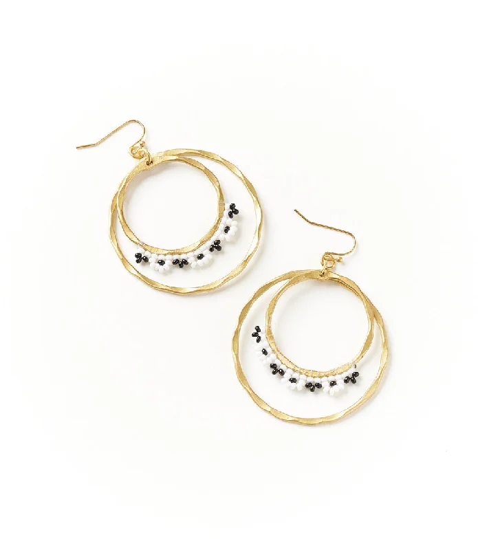  -Explosion-proof leash FOR LARGE dogsKalapriya Earrings - Stripe Hoops