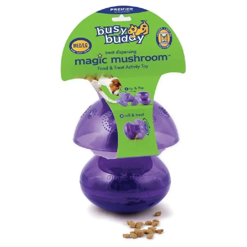  -Anti-slip claw protection raincoat FOR dogsBusy Buddy Magic Mushroom Dog Toy Purple