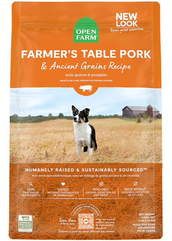 - Dog food online shopping recommendationOpen Farm - Farmer's Table Pork & Ancient Grains - Dry Dog Food - Dog food online shopping recommendationOpen Farm - Farmer's Table Pork & Ancient Grains - Dry Dog Food