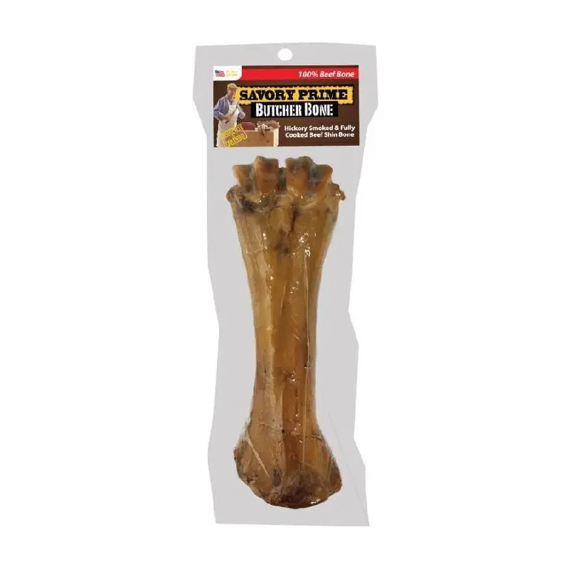 - Organic cotton dog bibsSavory Prime Butcher Bone Hickory Smoked Beef Shin Bone Dog Chew 1.2 lb - Organic cotton dog bibsSavory Prime Butcher Bone Hickory Smoked Beef Shin Bone Dog Chew 1.2 lb