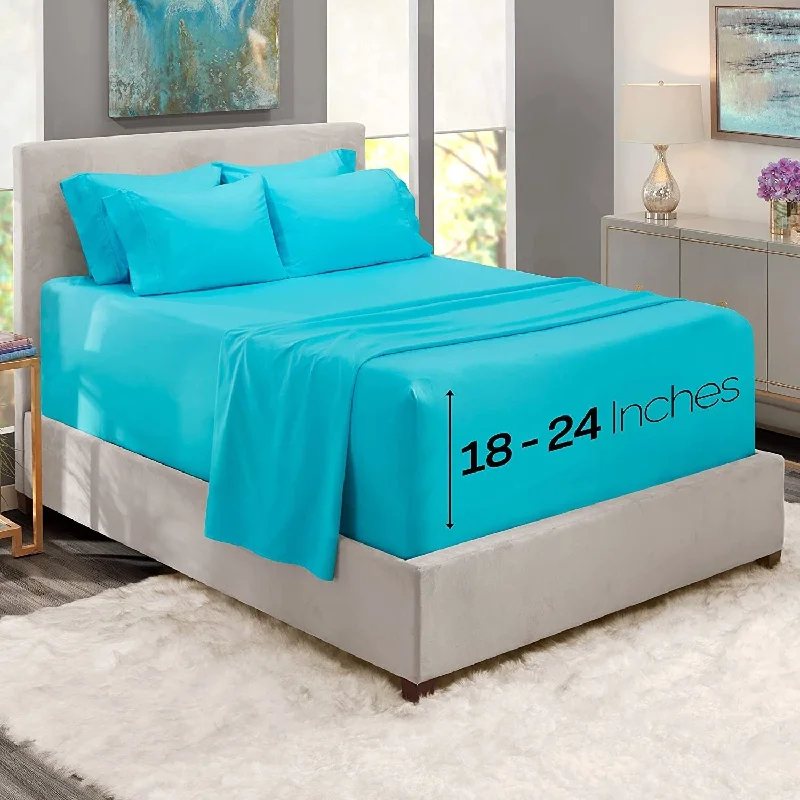 - Winter dog thick down jacketEmpyrean Bedding 18"-24" Extra Deep Pocket Sheets Set - Ultra Soft Luxury Bed Sheet Set
