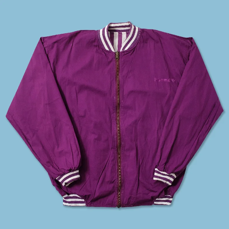 ---Vintage DS Reversible Hummel Light Bomber Jacket Medium
