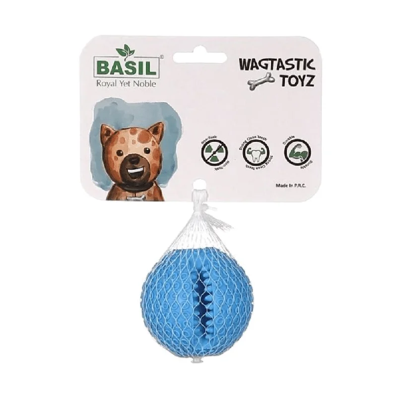 - Air box TSA certified check-inBasil Treat Dispensing Solid Chew Ball Toy for Dogs