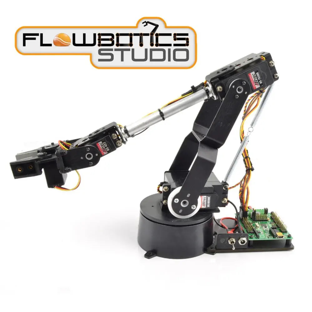---Lynxmotion AL5D 4DOF Robotic Arm SSC-32U Combo Kit (FlowBotics Studio)