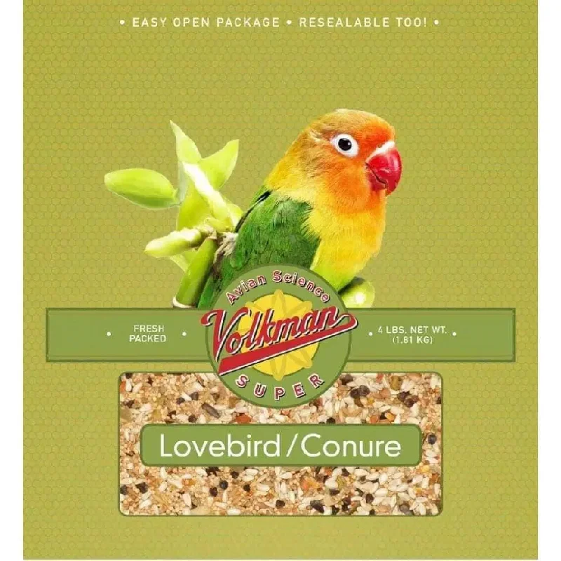 - Rabbit grass rack to prevent waste food boxVolkman Seed Company Avain Science Super Lovebird & Conure Bird Treat - Rabbit grass rack to prevent waste food boxVolkman Seed Company Avain Science Super Lovebird & Conure Bird Treat