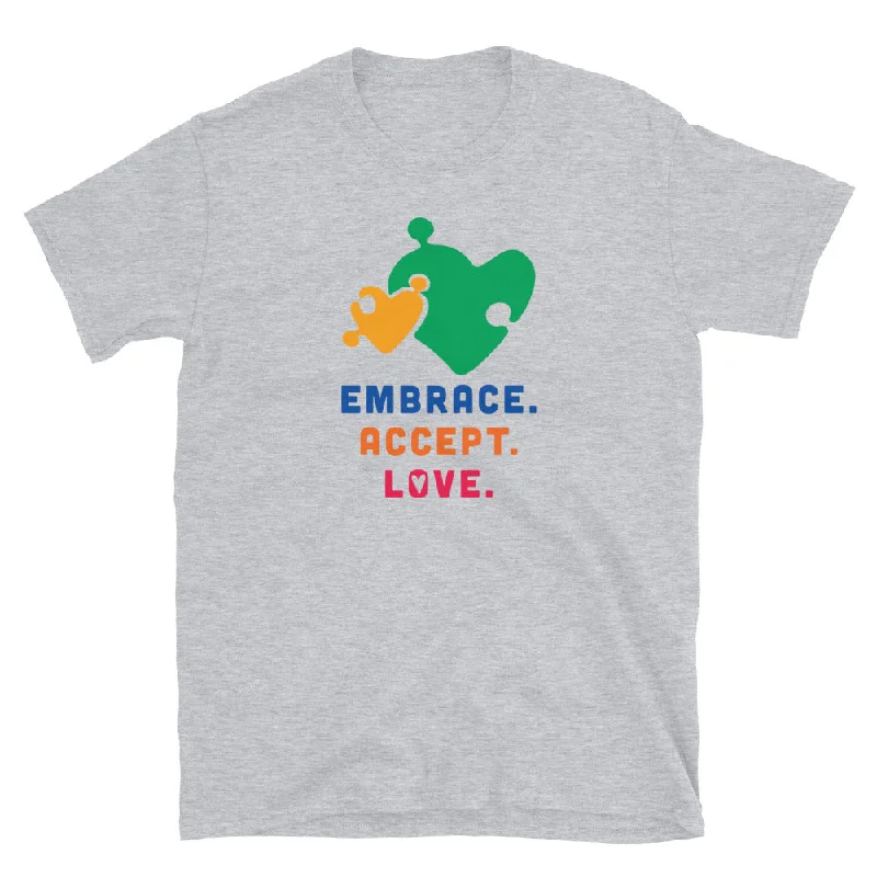 - Pet monitor with cameraPuzzle Heart Embrace T-Shirt