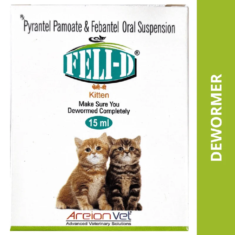 - Parrot climbing and standing wooden frameAreion Vet Feli D Kitten Deworming Suspension
