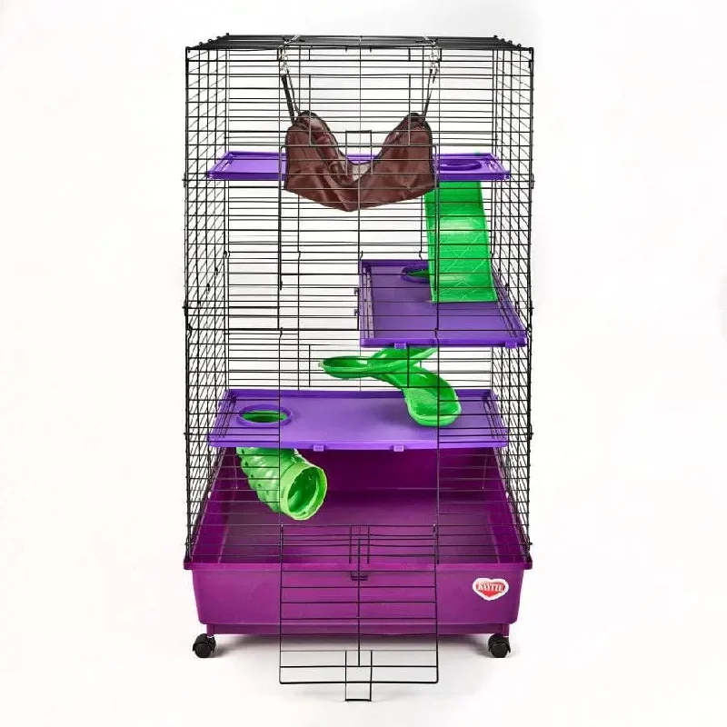 - Organic cotton dog bibsKaytee My First Home Deluxe 2X2 Multi-Level Pet Home With Casters 24 in X 24 in X 41.5 in