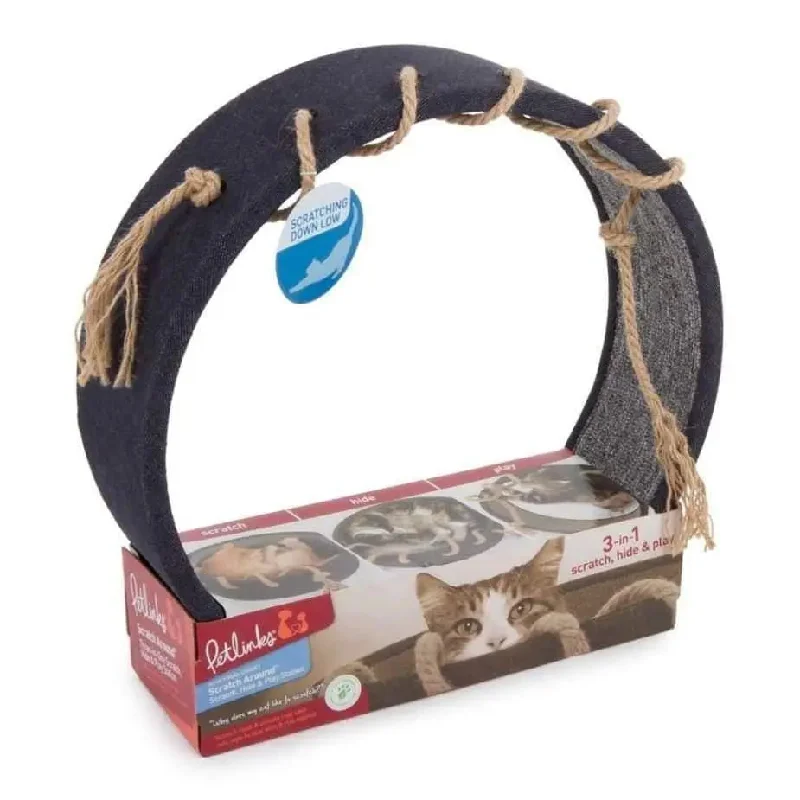 -Anti-slip claw protection raincoat FOR dogsPetlinks Scratch Around Cat Scratcher Black -Anti-slip claw protection raincoat FOR dogsPetlinks Scratch Around Cat Scratcher Black