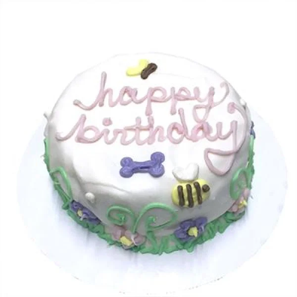 Garden Personalized Organic Dog Cake