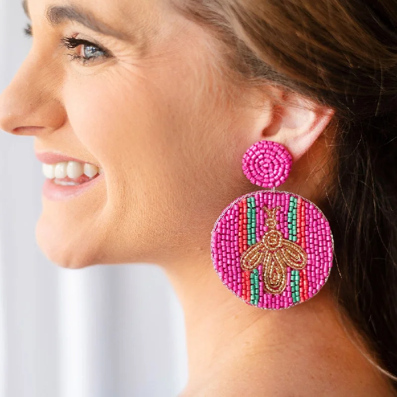 - Pet smart GPS locatorHot Pink Bee-Utiful Earrings