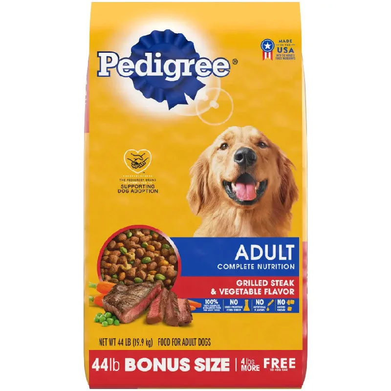 - Custom pet birthday cakePedigree Grilled Steak & Vegetable Dry Dog Food