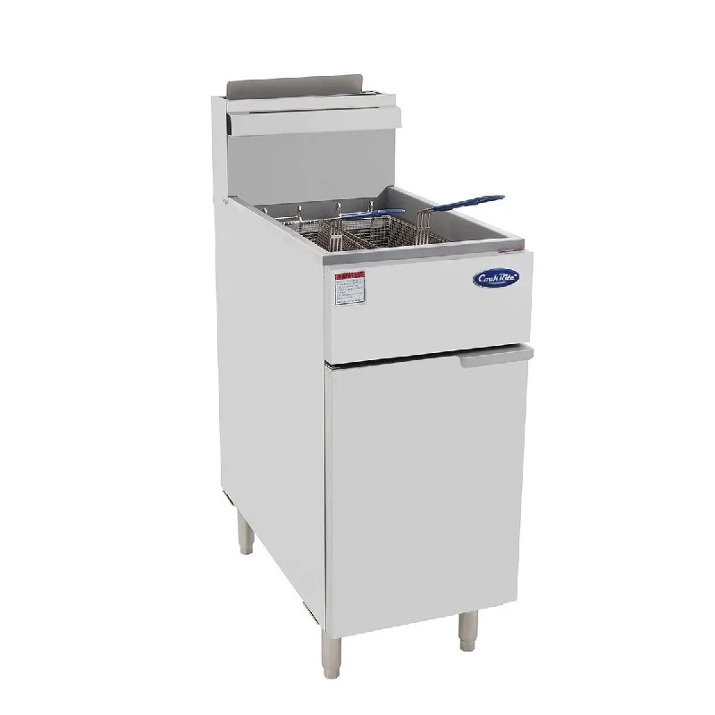 Pet ProductsCookRite Twin Basket Gas Fryer - 3 Burner - Natural Gas