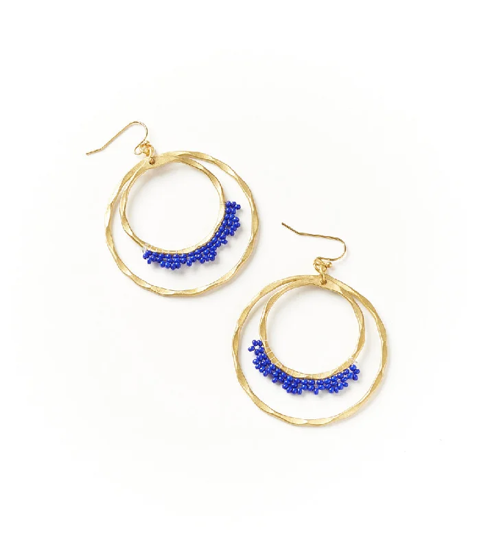 - Pet smart GPS locatorKalapriya Earrings - Navy Hoops
