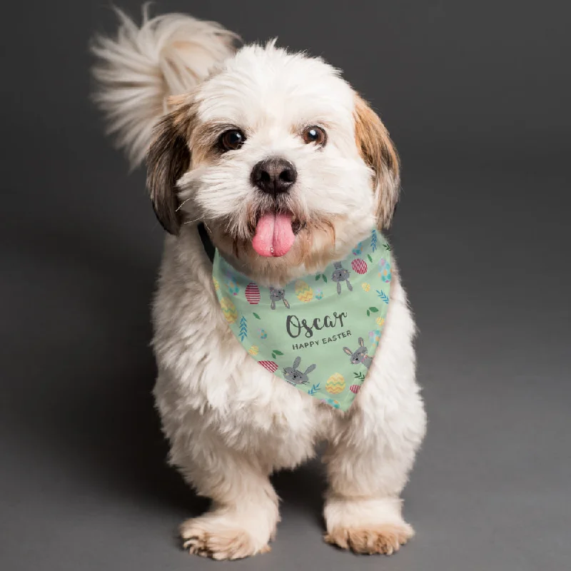 Personalised Easter Dog Bandana (MRK-iD)