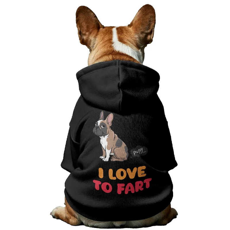Fart - Personalized French Bulldog Hoodies with Funny Quotes – Stylish, Cozy, and Premium 100% Cotton Fart - Personalized French Bulldog Hoodies with Funny Quotes – Stylish, Cozy, and Premium 100% Cotton