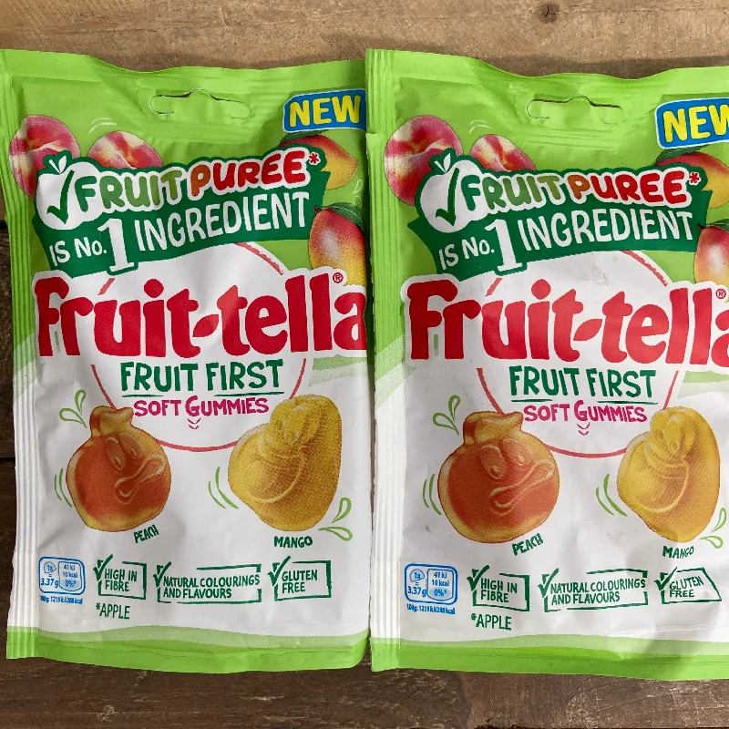 - Winter warm clothes for short-haired dogs3x Fruittella Mango & Peach Fruit First Share Bags (3x140g) - Winter warm clothes for short-haired dogs3x Fruittella Mango & Peach Fruit First Share Bags (3x140g)
