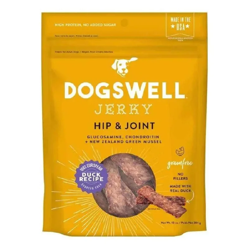 ---Dogswell Hip & Joint Grain-Free Duck Jerky Dog Treat