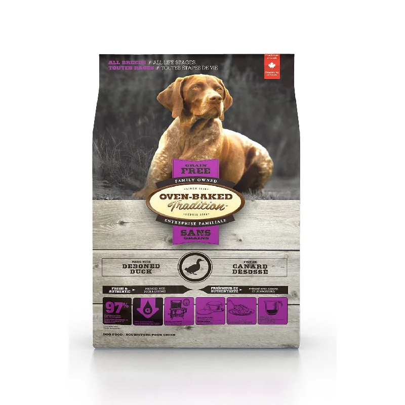  -Cost-effective dog foodOven Baked Tradition Dog Food - Grain Free - Duck