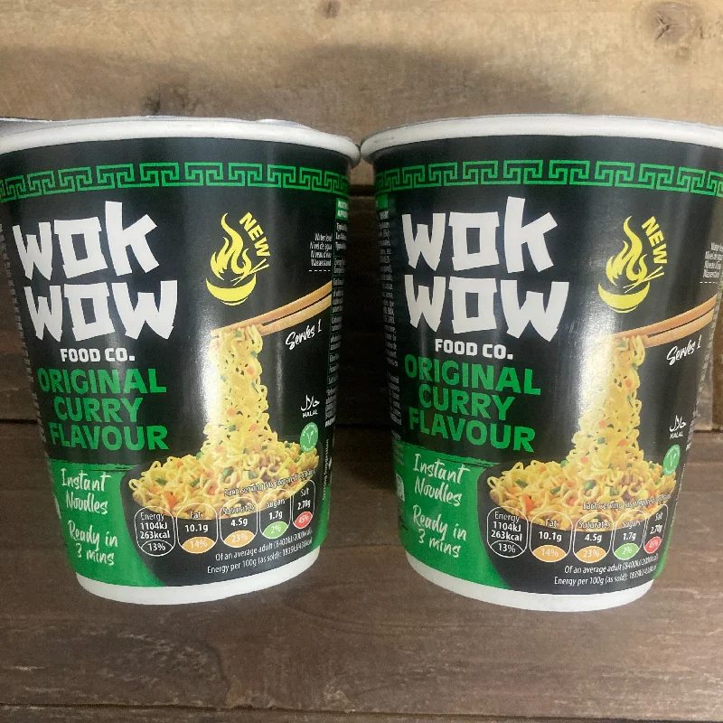 - Winter dog thick down jacket2x Wok Wow Food Co. Original Curry Instant Noodles Pots (2x60g) - Winter dog thick down jacket2x Wok Wow Food Co. Original Curry Instant Noodles Pots (2x60g)
