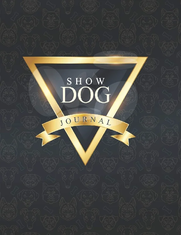 Show Dog Journal - 8.5" x 11" - All Information, Calendars & More for 1 Year