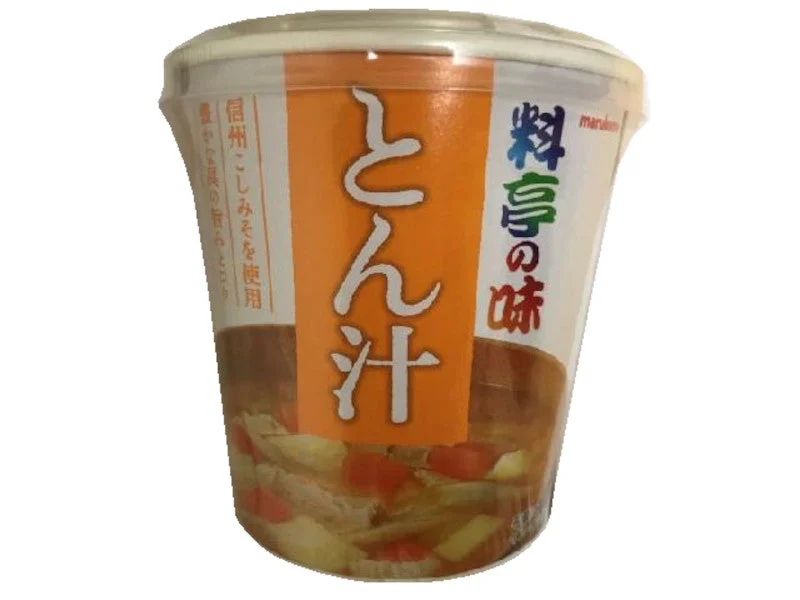 - Winter dog thick down jacketMARUKOME Instant Cup Pork Soup - TONJIRU 61g