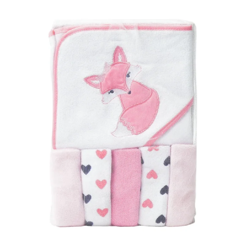 Pet ProductsBABY BATH & FACE TOWEL WITH HOOD MW-19 05286