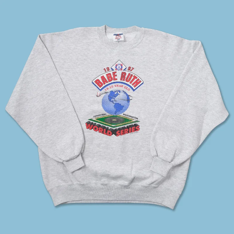 - Parrot climbing and standing wooden frameVintage 1997 Babe Ruth Sweater Large