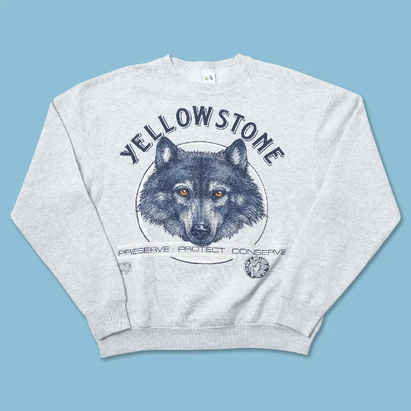 - Dog disposable foam shower gelVintage 1991 Yellowstone Sweater Large