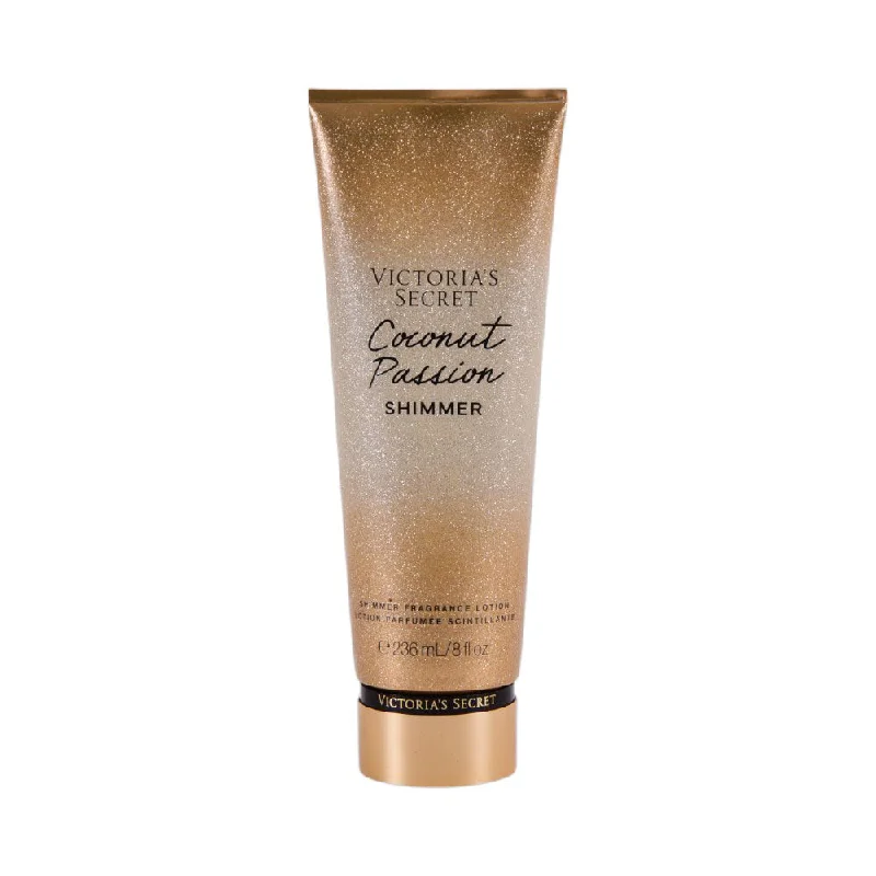 ---VICTORIAS SECRET COCONUT PASSION SHIMMER BODY LOTIONS 236ML