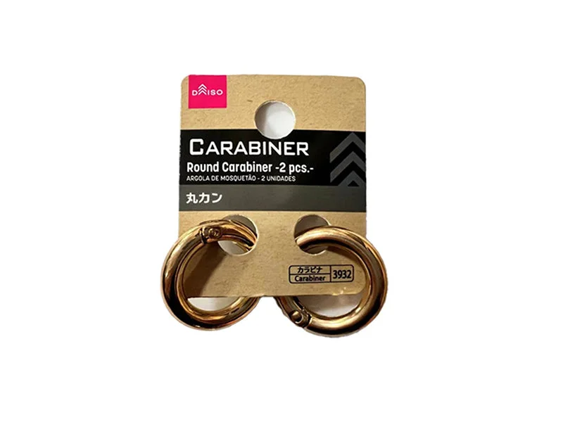 - Hamster silent running wheel to prevent chewingRound Carabiner -2 pcs.-