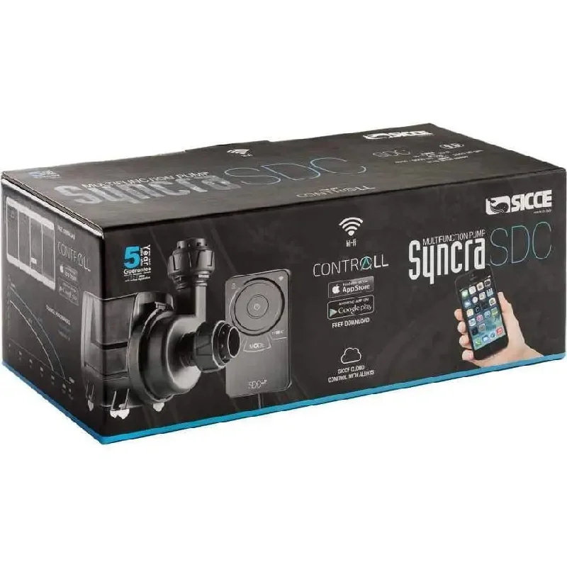 - Teething and chewing toys for puppiesSicce SYNCRA SDC 7.0 Controllable Return Pump - 800 GPH-1900 GPH 1ea - Teething and chewing toys for puppiesSicce SYNCRA SDC 7.0 Controllable Return Pump - 800 GPH-1900 GPH 1ea