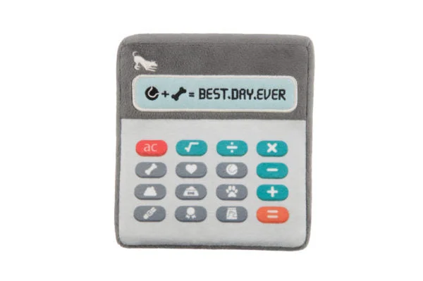 PLAY Plush Toy Back To School Doggie Digits Calculator