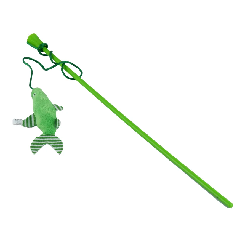 - Cat stress soothing sprayTrixie Cat Teaser With Plush Fish & Catnip Toy for Cats (Green)