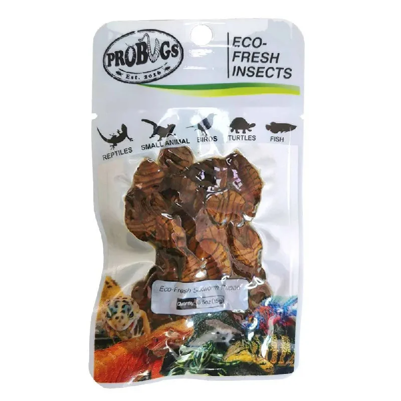  -Splash-proof food bowl AND Anti-choking slow food bowlPro Bugs Eco-Fresh Silkworm Pupae for Geckos, lizards, Birds, Koi Food