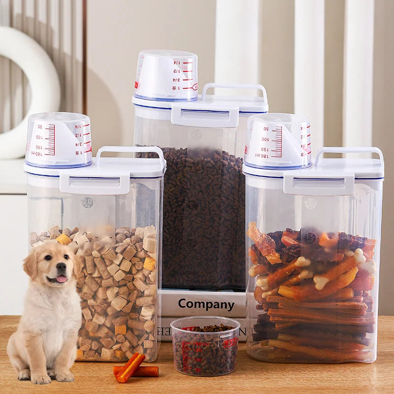 Dog Food Storage Bucket Pet Food Grain