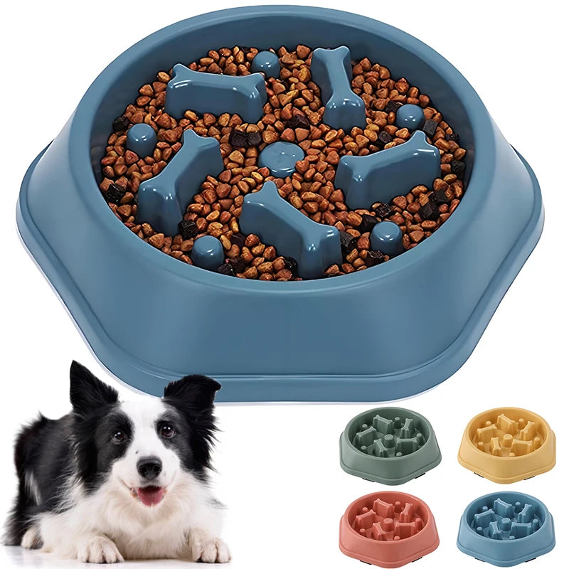 Feeder Dog Bowl Anti-choking Slow Feeding