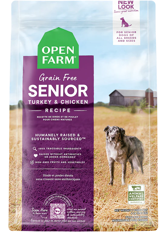 - The effect of dog food on dental healthOpen Farm - Grain Free Senior Recipe - Dry Dog Food - The effect of dog food on dental healthOpen Farm - Grain Free Senior Recipe - Dry Dog Food