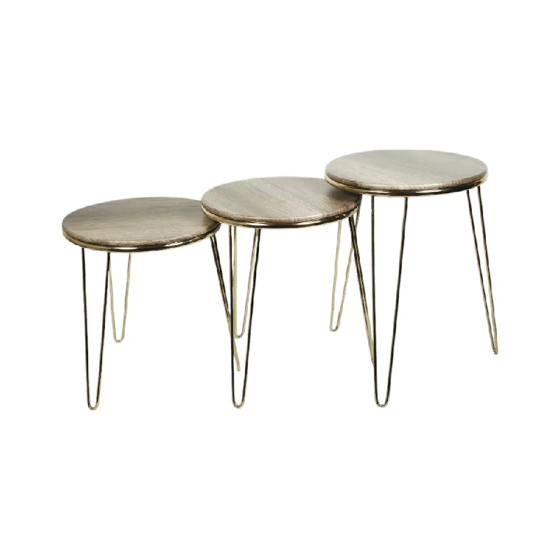 - Climbing pet constant temperature heating padTABLE SET 3PC ROUND RING GOLDEN KHAKI - Climbing pet constant temperature heating padTABLE SET 3PC ROUND RING GOLDEN KHAKI