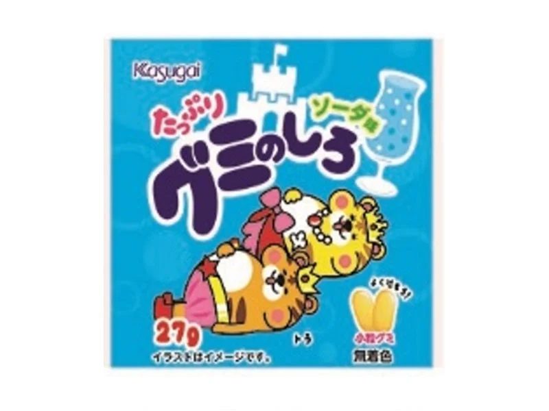 - Organic cotton dog bibs100yen for 2pcs KASUGAI Gummy Soda Flavor 27g