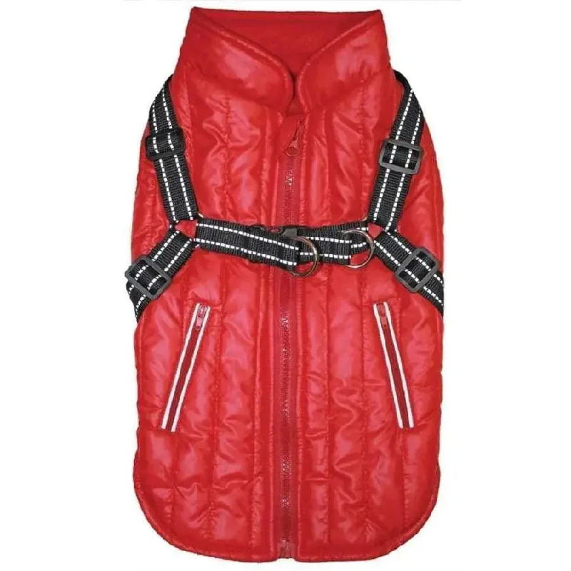 - Degradable pet feces bagFashion Pet Harness Dog Coat Red