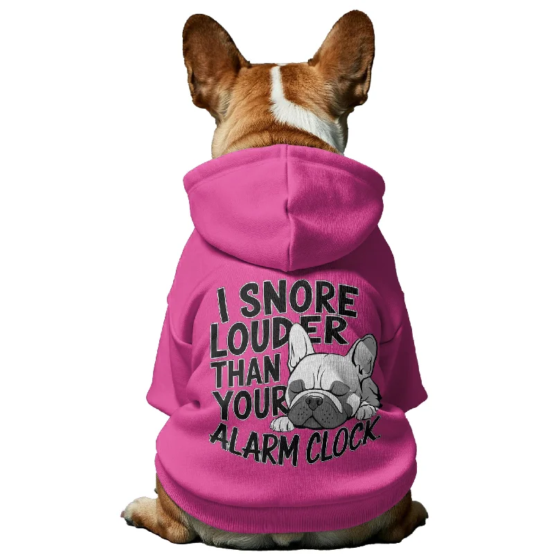 I Snore - Personalized French Bulldog Hoodies with Funny Quotes – Stylish, Cozy, and Premium 100% Cotton I Snore - Personalized French Bulldog Hoodies with Funny Quotes – Stylish, Cozy, and Premium 100% Cotton